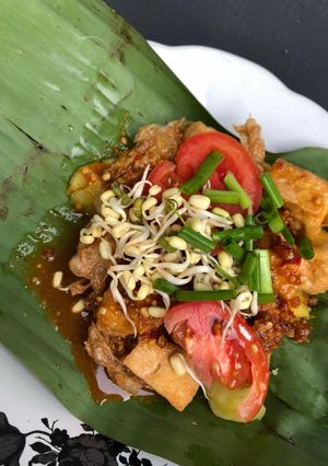Foto resep #12 Tahu telur dengan bumbu pecel 💚
