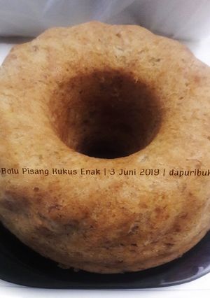 Foto resep Bolu Pisang Kukus Lembut Simple Praktis