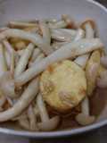 White Crab Mushroom (Jamur Salju) with tofu