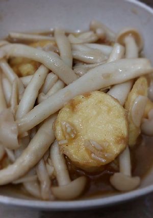Foto resep White Crab Mushroom (Jamur Salju) with tofu