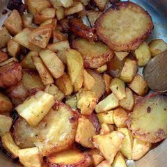 A picture of Sweet potato chaat.