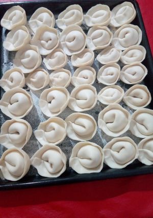 Una foto de Capeletis de jamón crudo y ricota
