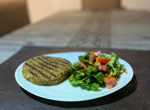 Una foto de Medallones de lentejas (hamburguesas)