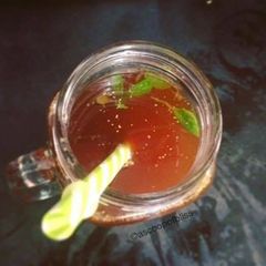 Peppered Jaggery Drink! A picture of Peppered Jaggery Drink!.