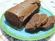 Una foto de budín integral cacao amargo