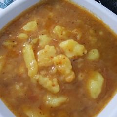 A picture of Aloo curry.