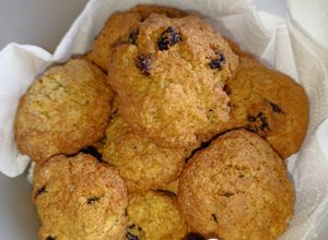 Une photo de Cookies cranberries noix de coco 🥥🥥
