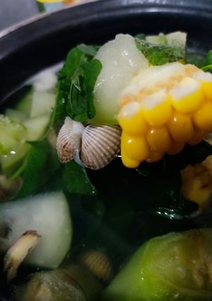 Foto resep Sayur bening kerang kukur