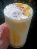 Vegan Yellow 💛 Mellow Smoothie สมูตตี้มะม่วง กล้วย กะทิ วานิลลา