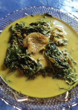 Foto resep Gulai pucuk ubi jengkol