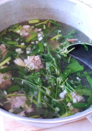 รูปของ ต้มจืดหมูสับตำลึง