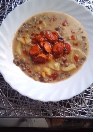 Lencsefőzelék recept fotója