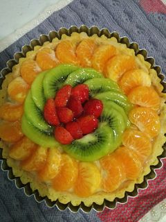 Foto resep 2. Pie Buah / Fruit Tart Jumbo