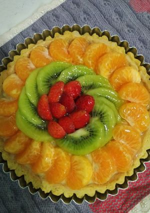 Foto resep 2. Pie Buah / Fruit Tart Jumbo