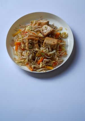Foto resep Tumis tauge telur tahu