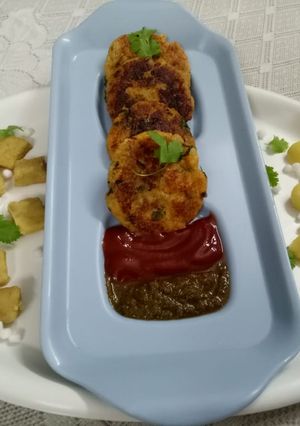 A picture of Yummy Yam Tikki.