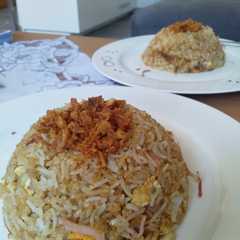 รูปของ Nasi goreng ham simple