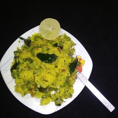 A picture of Masala sooji.