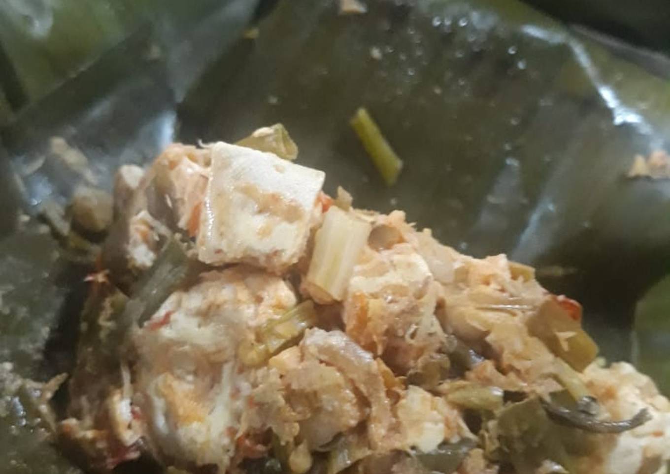 Botok Bothok Pepes Tahu Tempe Teri Cabe Hijau