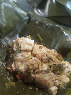 Foto resep Botok Bothok Pepes Tahu Tempe Teri Cabe Hijau
