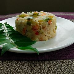 Healthy vegetable upma A picture of Healthy vegetable upma.