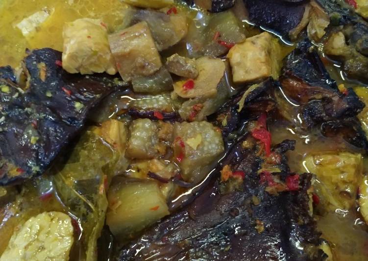 Mangut santen terong ijo