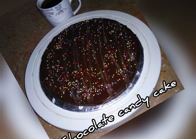 Chocolate candy cake