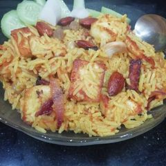 A picture of Dry Fruits Pulao.