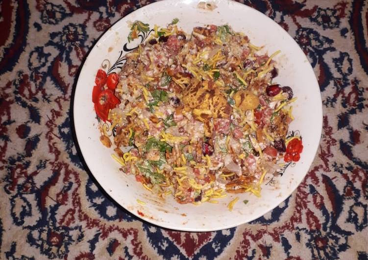 Recipe of Super Quick Homemade Dabela chana chat