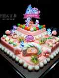 Puding ulang tahun ekonomis