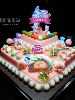 Foto resep Puding ulang tahun ekonomis