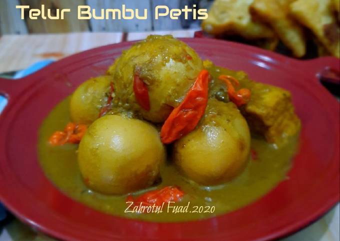 Telur Bumbu Petis