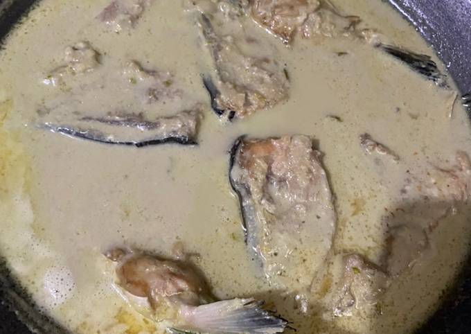 Recipe: Tasty Gulai Masin Kepala Salmon