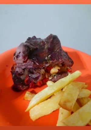 Una foto de Vacío relleno al horno