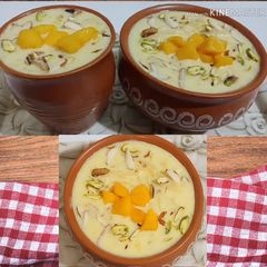 A picture of Delicious Mango Khree Recipe/Mango Dessert/Milk Recipe.