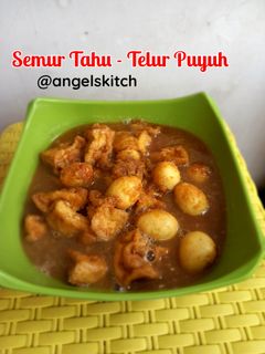 Foto resep Semur Tahu Telur Puyuh