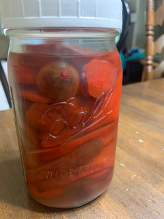 A picture of KoolAid Pickles.