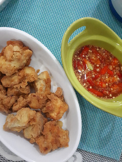 Foto resep Crispy fish with thai sauce