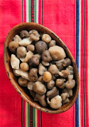 Una foto de Chuño 🥔 papa ancestral del altiplano andino 🥔congelada y deshidratada de forma natural 🥔