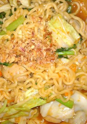 Foto resep Indomie ala bakmi jawa
