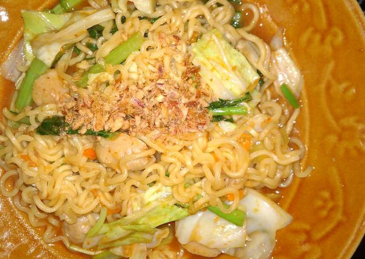 makanan Indomie ala bakmi jawa Anti Gagal