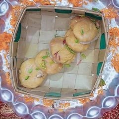 A picture of Rath Yatra special chirote.