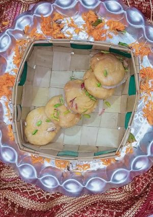 A picture of Rath Yatra special chirote.