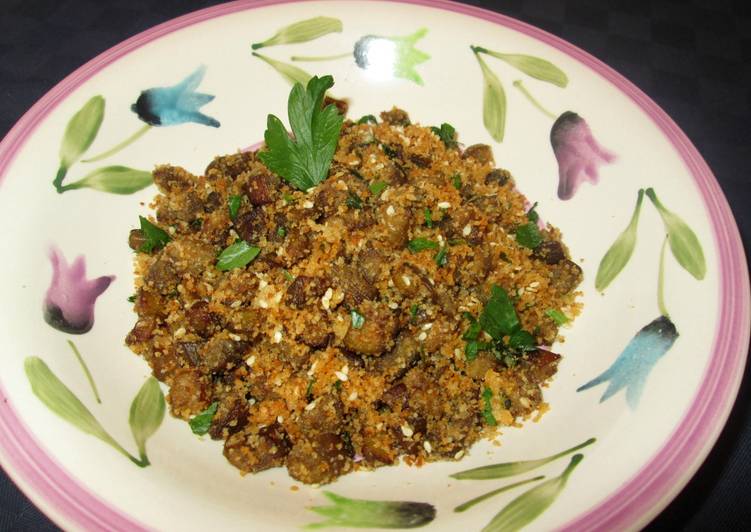 Melanzane impanate al prezzemolo