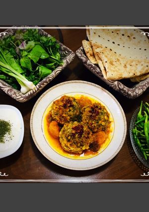 عکسی از دستور کوفته تبریزی (با نکات وانرفتن آن)
