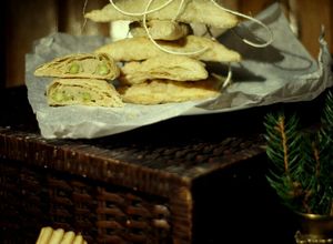 Una foto de Samosas Veganas: Empanadillas Hindúes de Patata y Guisantes