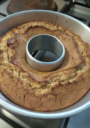 Una foto de Torta rápida de manzana sin gluten