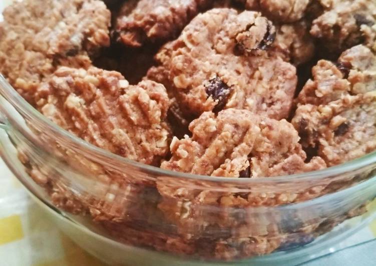 Mudah Cepat Memasak Havermout Choco Raisin Renyah Sedap Nikmat