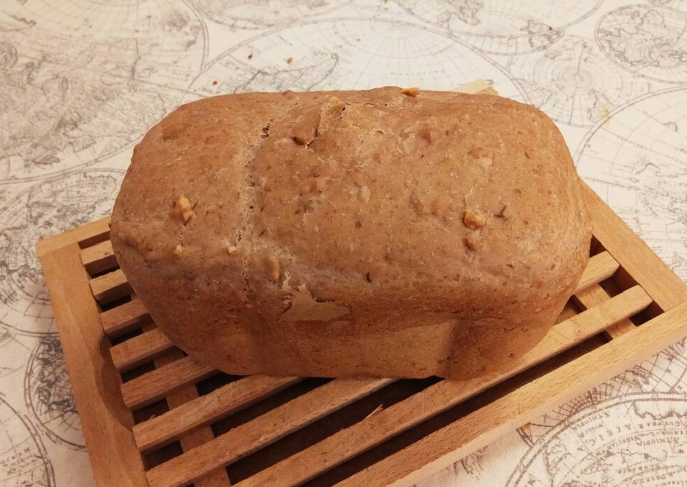Pan de trigo Sarraceno con nueces y pipas de calabaza