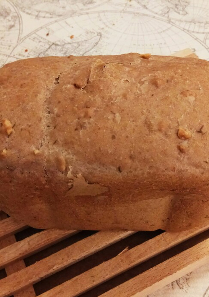 Una foto de Pan de trigo Sarraceno con nueces y pipas de calabaza